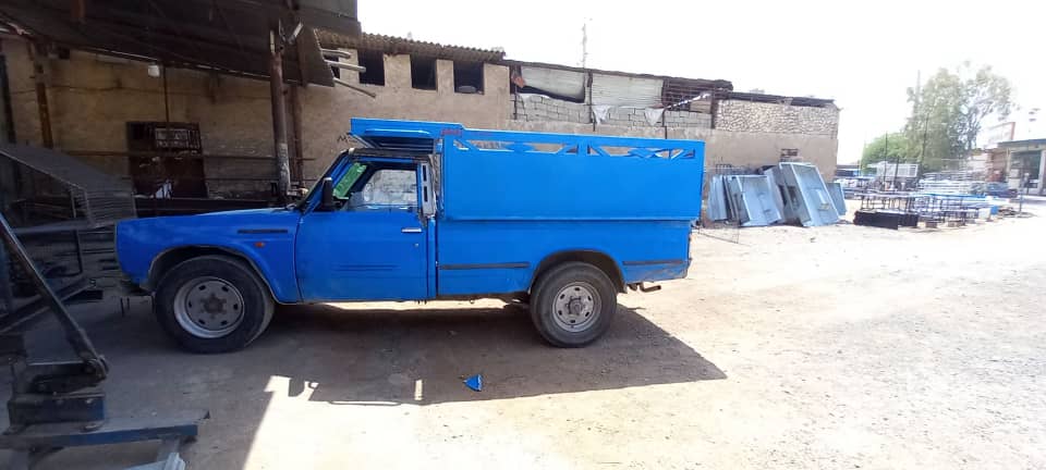 ساخت کفی و باربند ماشین باری زندی لک در قلات شیراز